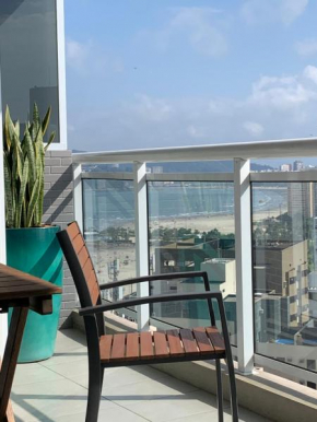 OCEAN FRONT COM VISTA MAR - Paraíso à Beira-Mar Wi-FI 300MB, Piscina Aquecida, Jacuzzi, Saunas e Academia